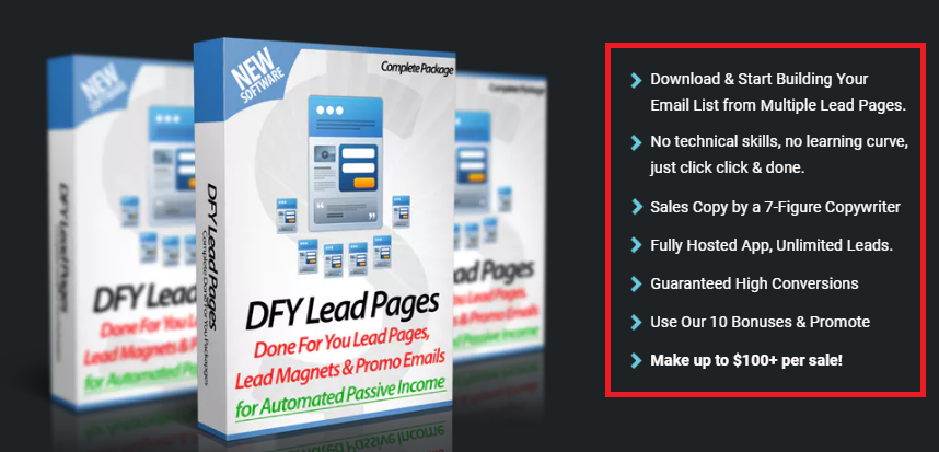 DFY Lead Pages Review