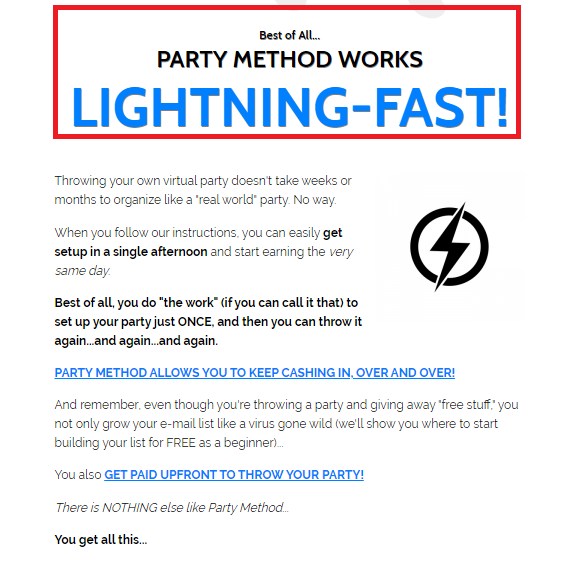 Party Method Review