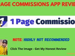 1 Page Commissions App Review