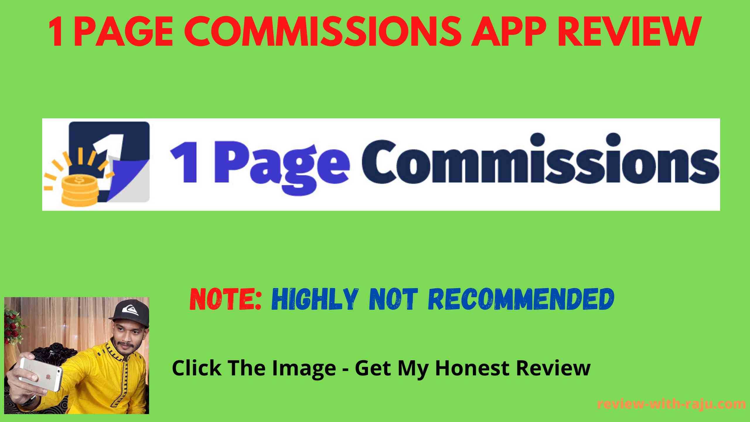 1 Page Commissions App Review