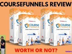 My Coursefunnels Honest Review of member area, funnels, etc