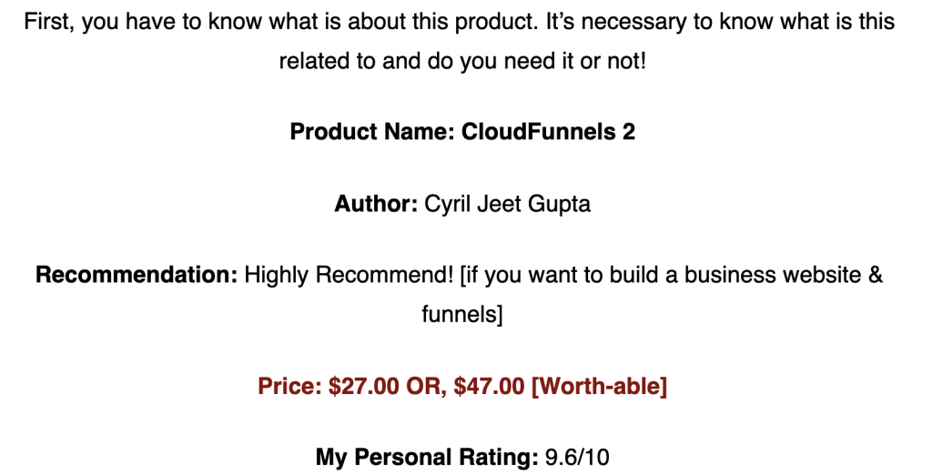 CloudFunnels 2 Review