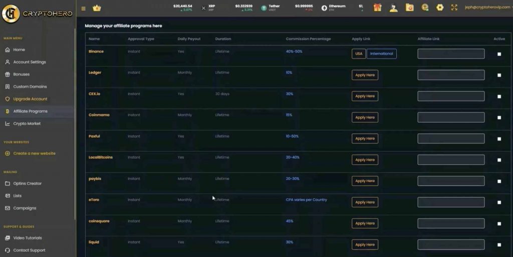 CryptoHero Review