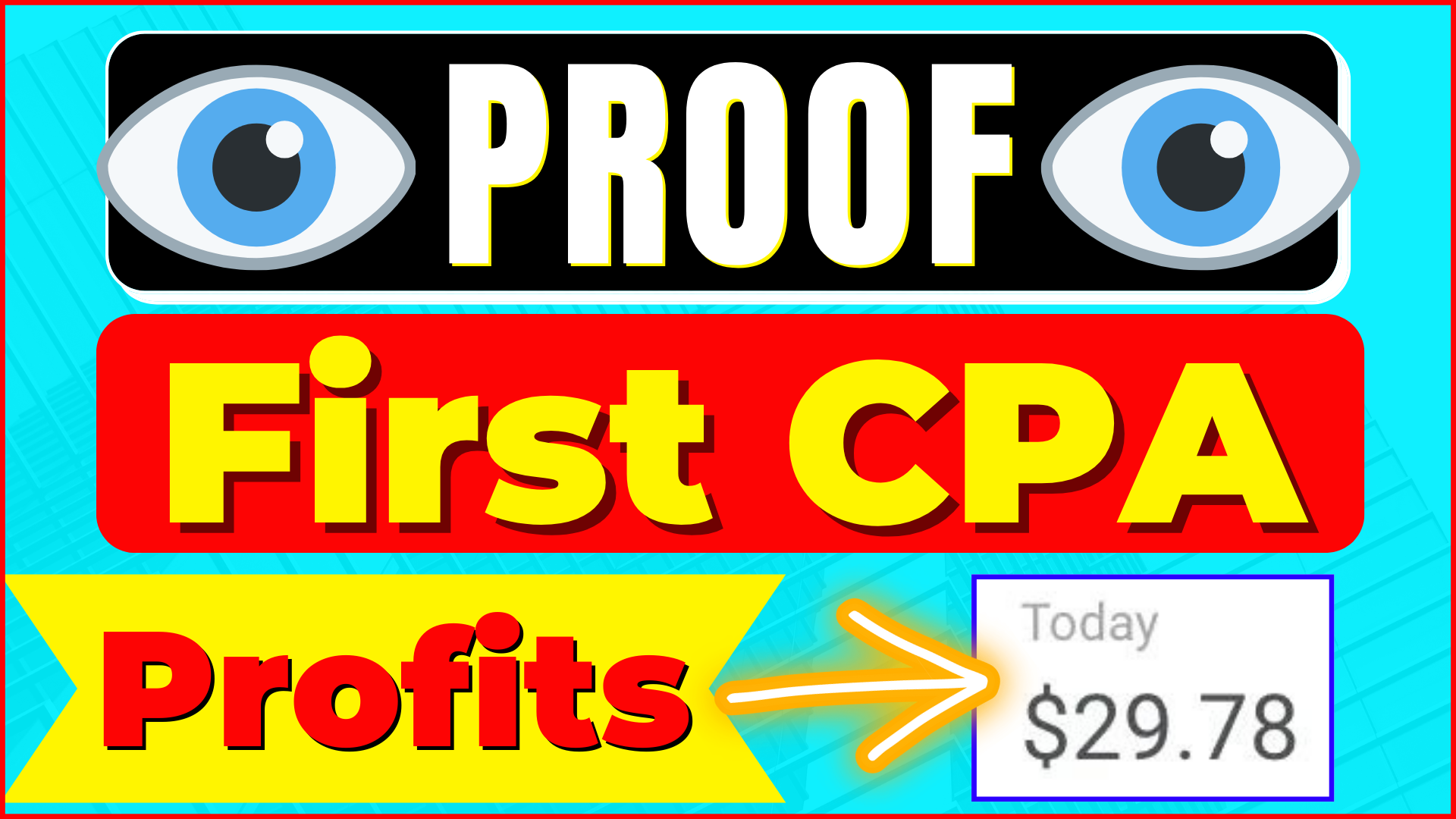 How to Make First CPA Profits for Free