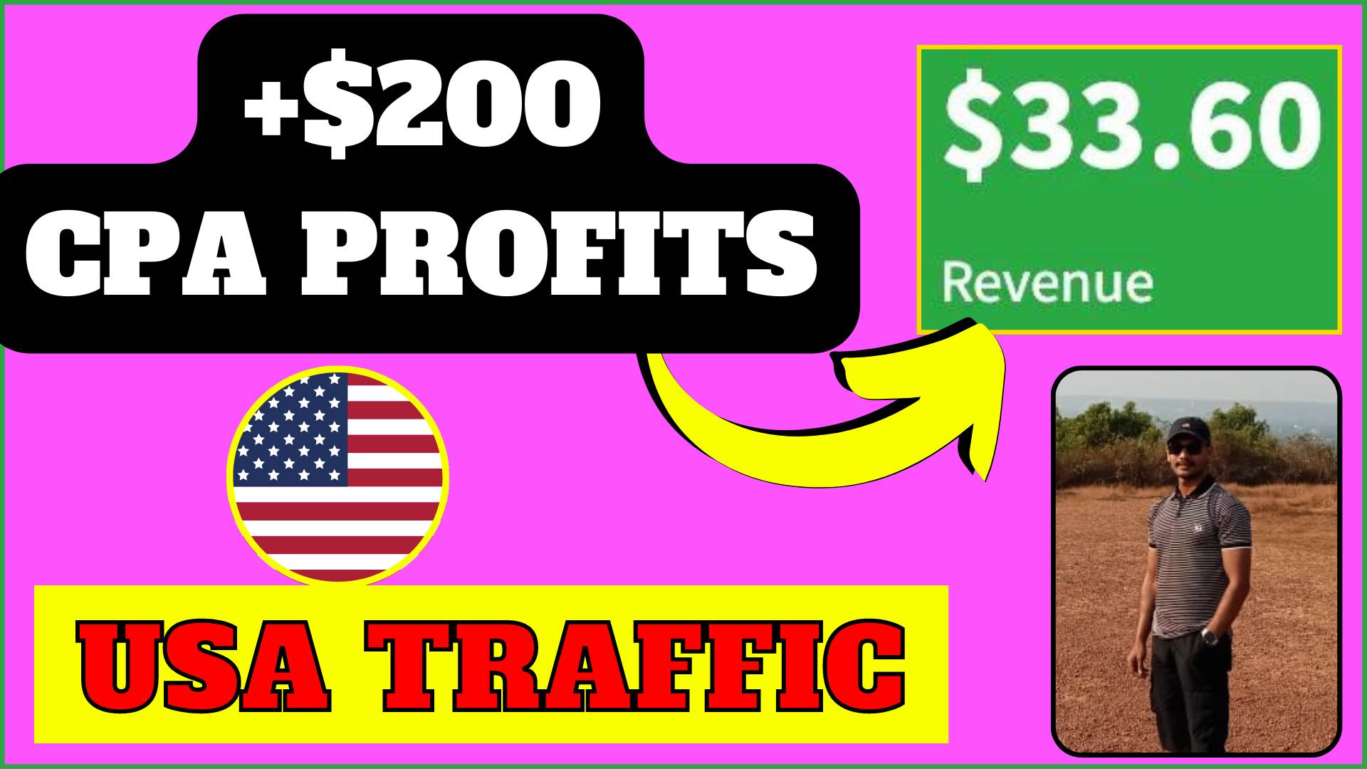 CPA Marketing Tutorial for Beginners 2023 | Free USA Traffic