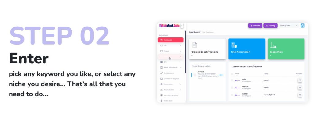 AI Ebook Suite Review Step 2