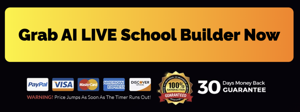 AI Live School Builder Review