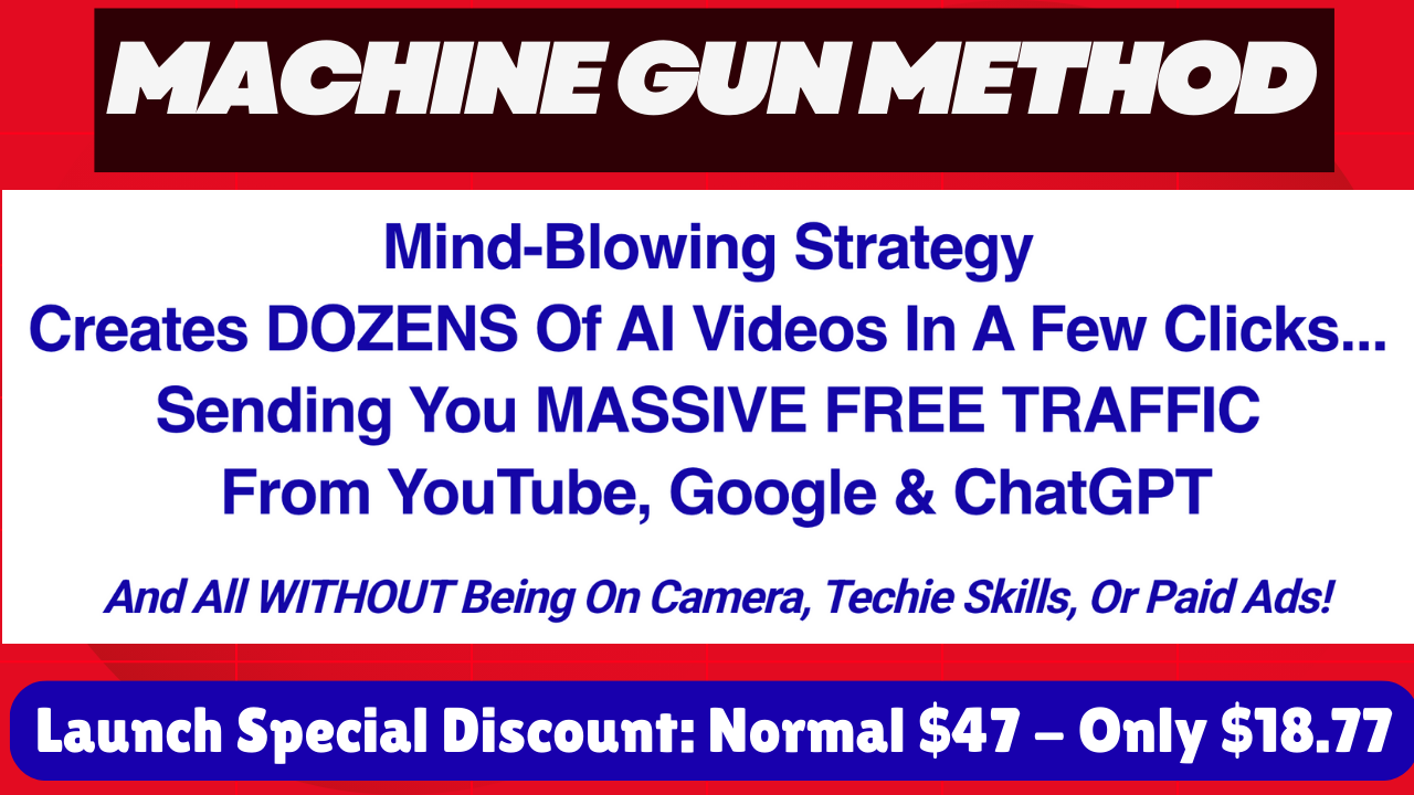 Machine Gun Method Review